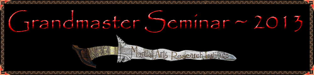 Pictures of our Grandmaster Seminar 2013